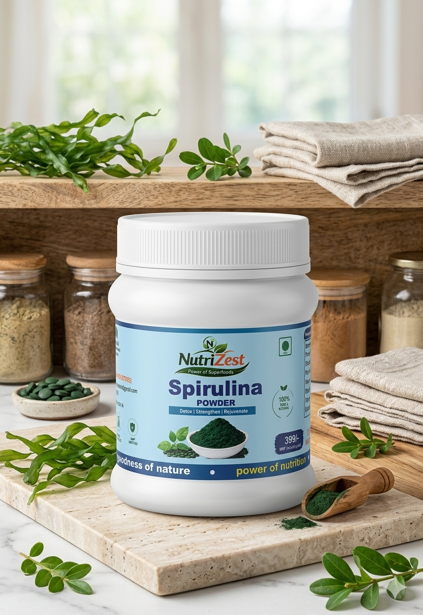 Buy Spirolina Powder Online at NutriZest